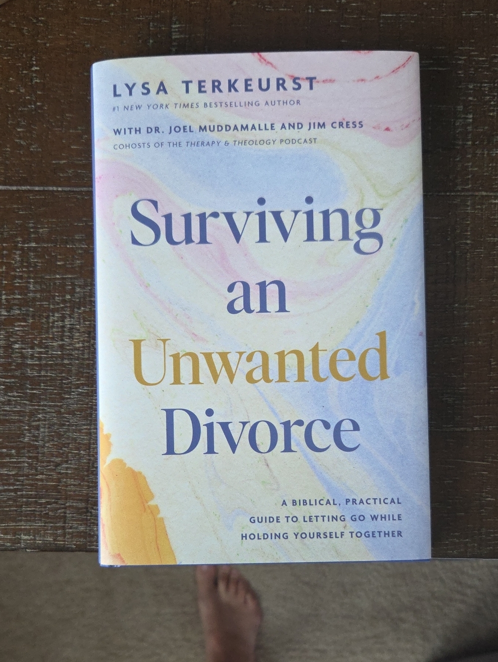 Surviving an Unwanted Divorce Hardback Book By Lysa Terkeurst, New